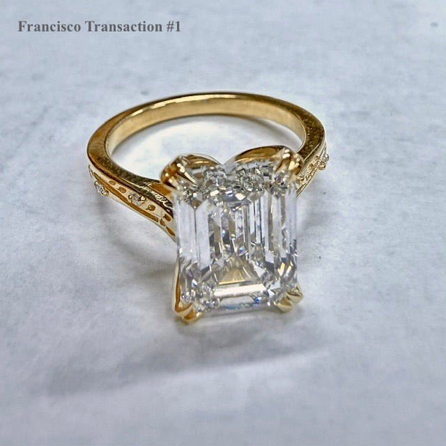 Custom Engagement Ring Order - Francisco