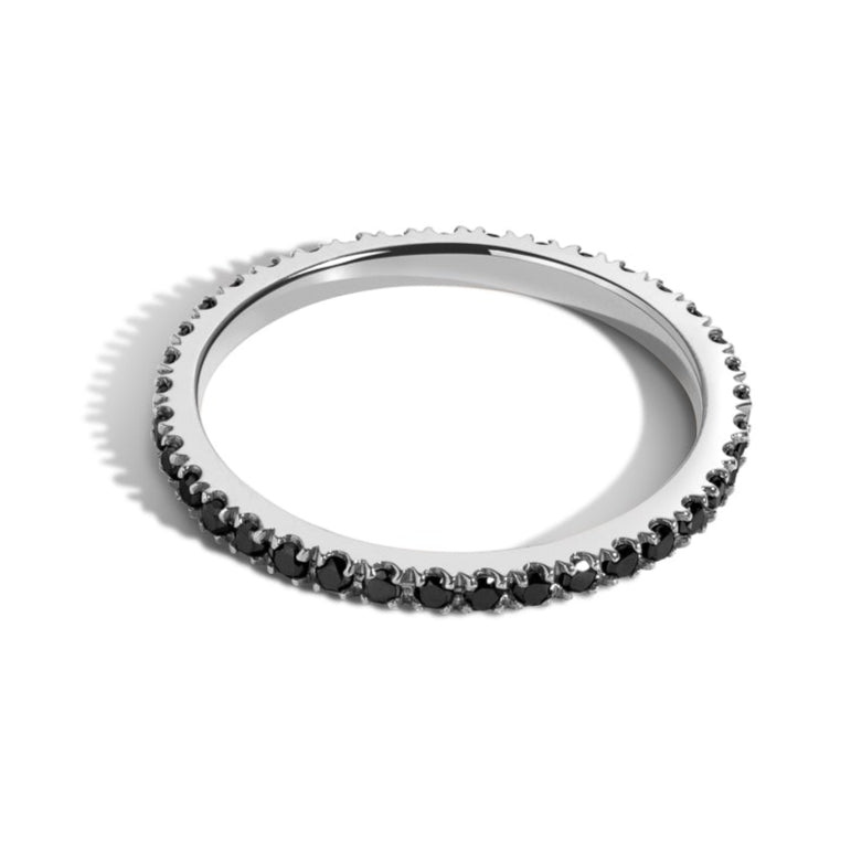 BOLLARD - BLACK ON WHITE