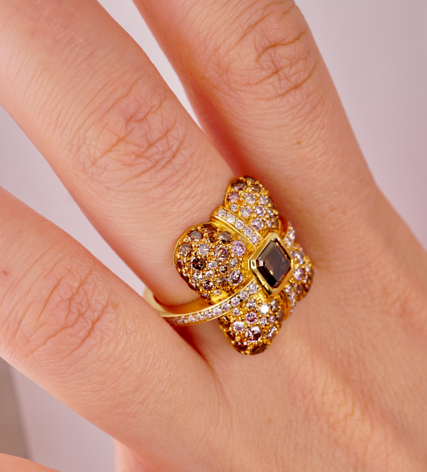 NYC Engagement Rings - Colored Diamond Ring