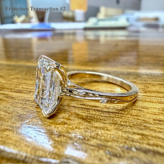 Custom Engagement Ring Order - Francisco TRANSACTION #2